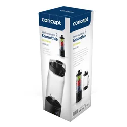 Blender personalny CONCEPT Smoothie FitMaker SM4001 Bezprzewodowy Czarny