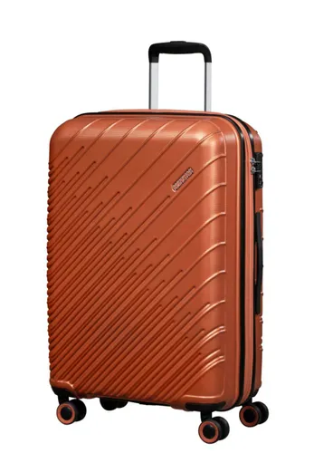 American Tourister Speedstar-copper orange orta Genişletilebilir bavul