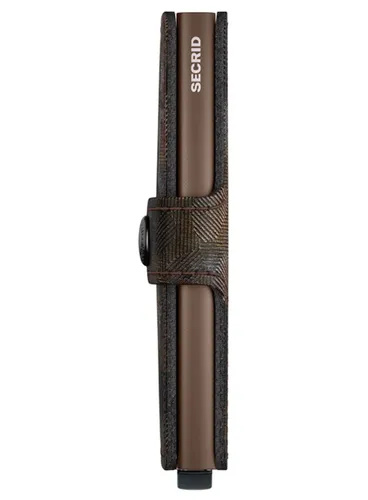 Portfel ochronny Miniwallet Secrid Jungle - brown