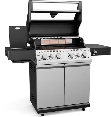 Grill gazowy KOLER Krone S1 Silver 21.6 kW 73 x 46 cm