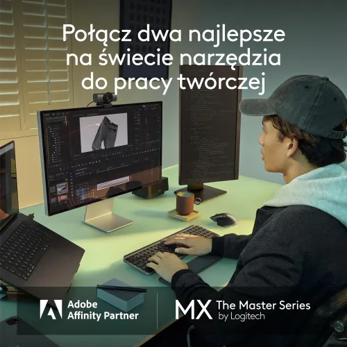 Klawiatura membranowa Logitech MX Keys S dla Mac Szary