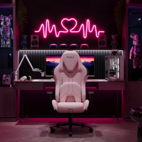 Fotel DIABLO CHAIRS X-One Prime Różowy
