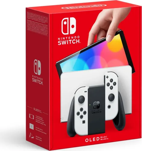 Игровая консоль Nintendo Switch OLED-модель - (белый)