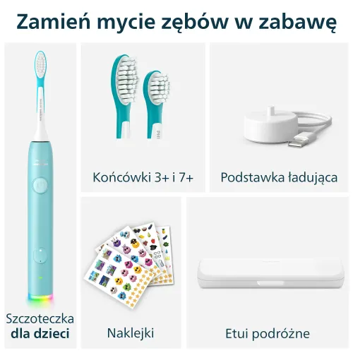 Szczoteczka soniczna dla dzieci Philips Sonicare for Kids HX6600/13