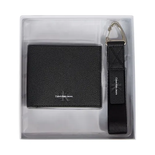 Calvin Klein Jeans Gifting Bifold подарочный набор / Keyfob Soft K50k511205 Black BDS