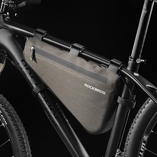 Torba rowerowa na ramę Rockbros AS-017 5 l dark green