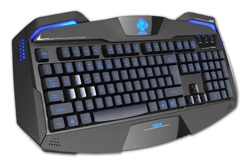 Klawiatura membranowa E-BLUE Auroza Gaming czarna Czarny