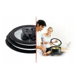 Zestaw szklanych pokrywek TEFAL Ingenio 6el.