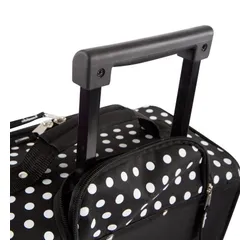 Dziecięca walizka Heys Kids Softside Luggage 18" - black/white dots