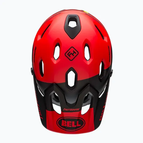 Kask rowerowy Bell FF Super DH MIPS Spherical fasthouse matte gloss red/black