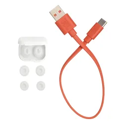 Słuchawki douszne JBL Tune Flex 2 ANC Wodoodporne Biały