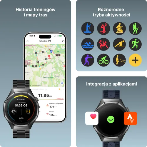 Smartwatch Forever SW-720 xBase Granatowy