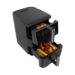 Air Fryer Frytkownica beztłuszczowa CECOTEC Cecofry DuoLevel 10000 Window 10l z podwójnym koszem