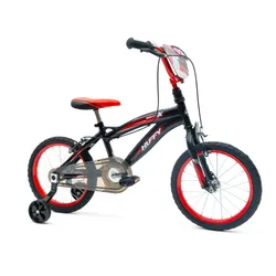 Rower dziecięcy HUFFY Moto X 16 cali dla chłopca Czarny