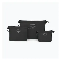 Zestaw organizerów Osprey Ultralight Zipper Sack Set - black