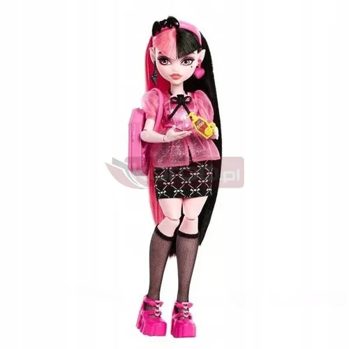 LALKA MONSTER HIGH DRACULAURA DAY OUT lalka +akcesoria HKY71