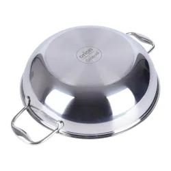 Patelnia wok stalowa nieprzywierająca COOKCELL 28 cm