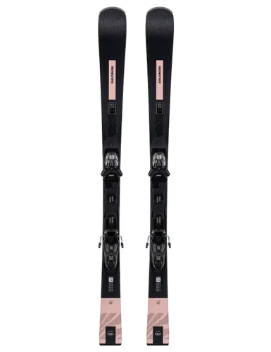 Narty damskie SALOMON S/MAX N°8R + wiązania SALOMON M10 z GRIP WALK - Długość (cm) - 150