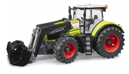 Bruder Traktor Claas Axion 950 z Ładowaczem Czołowym