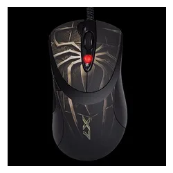 Myszka gamingowa A4Tech XL-747 przewodowa 3600 dpi laserowa czarna