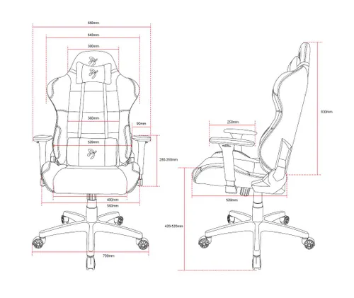 Fotel Arozzi Torretta Soft Fabric Gamingowy do 100kg Tkanina Ciemno-szary