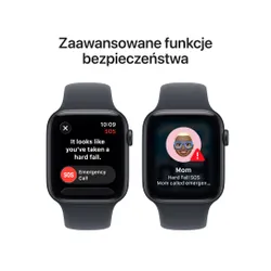 Apple Watch SE 3gen GPS + Cellular 40mm koperta z aluminium (północ) + pasek sportowy rozmiar S/M (północ) 2025