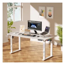 Biurko gamingowe COBRA Electra S CRF1622ELWHRGB Biały