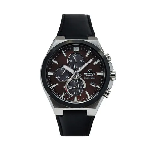 Часы Casio Edifice на солнечных батареях Chronograph EFS-S630bl-5avuef Black