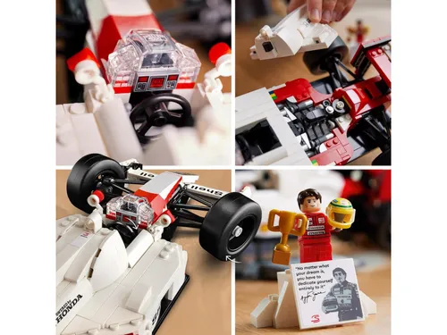 LEGO Icons 10330 McLaren MP4 / 4 и Айртон Сенна