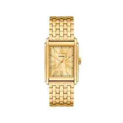 Fossil Carraway Fs6009 Gold Saati