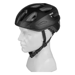 Kask rowerowy VAYOX Active VA0424BMM Czarny MTB z lampką (rozmiar M)