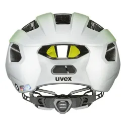 Kask rowerowy Uvex Rise CC Tocsen żółto-srebrny