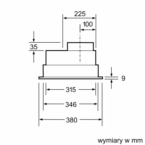 Okap Siemens LB75566 Srebrny