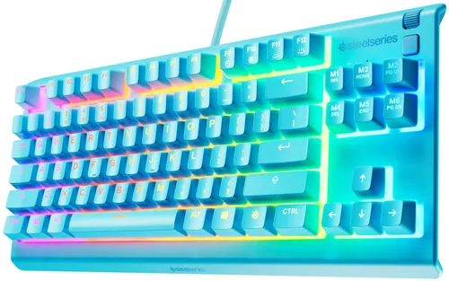 Klawiatura STEELSERIES Apex 3 TKL US Niebieski