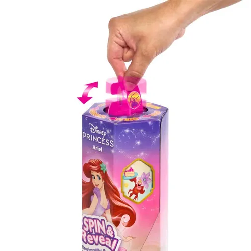 Mattel Lalka Disney Princess Spin Reveal Roszpunka