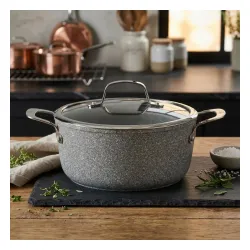 Garnek Ballarini Salina Granitium 75002-826-0 Indukcja Aluminium 2,7l