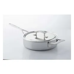 DEMEYERE INDUSTRY 5 Patelnia głęboka 2H z pokrywką 24 cm