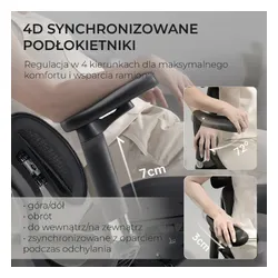 Fotel SIHOO Doro S100 Czarny