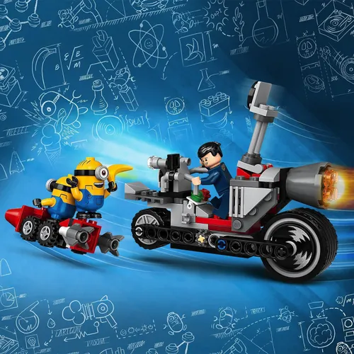 LEGO Minions durdurulamaz motosiklet kaçıyor (75549)