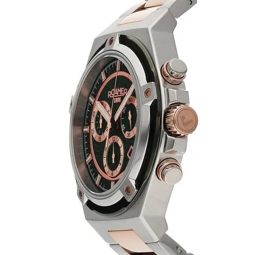 Часы Roamer Tempomaster Chrono 221837 49 75 20 Серебро