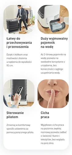 Szafa parowa TEFAL Care For You YT4050E1