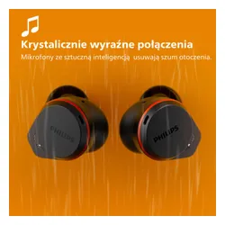 Słuchawki bezprzewodowe Philips TAA7507BK/00 Dokanałowe Bluetooth 5.2