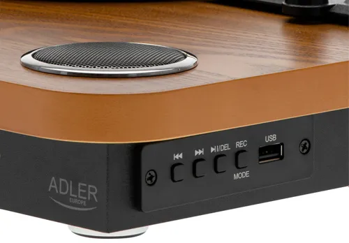 Gramofon ADLER AD 1914 Drewno