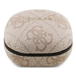 Słuchawki dokanałowe GUESS 4G Classic Metal Logo Różowy