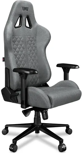 Fotel YUMISU 2050 Magnetic Jasnoszaro-czarny