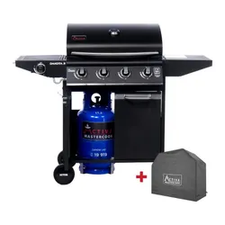 Grill gazowy ACTIVA Dakota III 4+1 19784GD 12.8 kW (4 x 3.2 kW + 3.2 kW) 64 x 40 cm