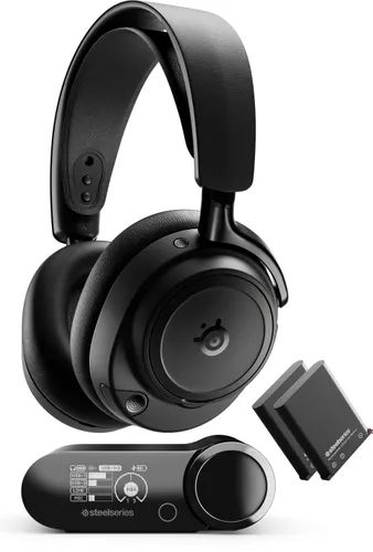 Słuchawki STEELSERIES Arctis Nova Elite Bezprzewodowe, Nauszne, ANC, Dźwięk przestrzenny Czarny