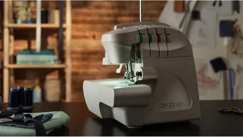 Maszyna do szycia Overlock CECOTEC Belle Couture Biały