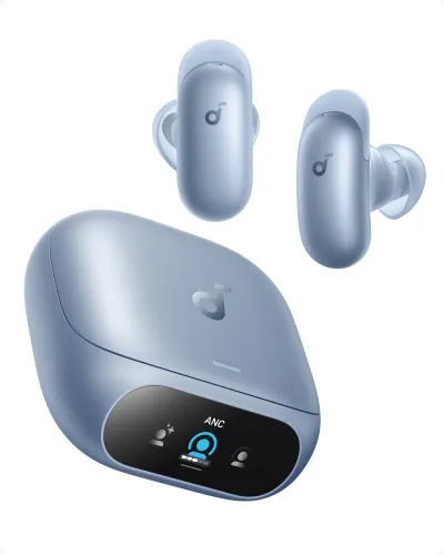 Słuchawki bezprzewodowe Soundcore Liberty 5 Pro ANC Dokanałowe Funkcje AI Bluetooth 6.1 Niebieski