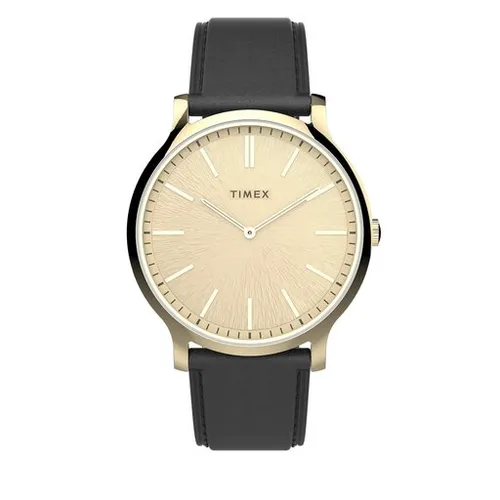 Timex City TW2V43500 Siyah / Altın Saatler